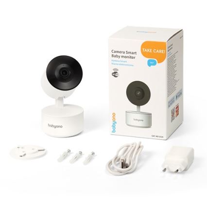 BabyOno - Ενδοεπικοινωνία μωρού με κάμερα & οθόνη SMART Wi-Fi Tuya