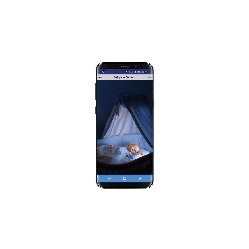 BabyOno - Ενδοεπικοινωνία μωρού με κάμερα & οθόνη SMART Wi-Fi Tuya
