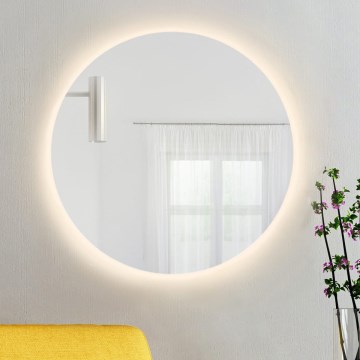 Baltica Design - Επιτοίχιος καθρέφτης μπάνιου με ενσωματωμένο φωτισμό LED BRIGHT 15W/230V 3000K, διάμετρος 100 cm, IP65