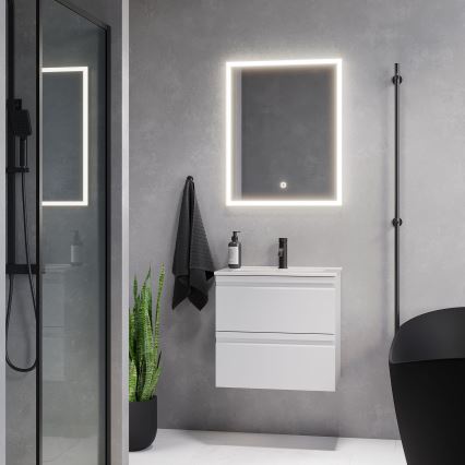 BATH DELUXE 01-060-07-58-00 - LED Καθρέφτης μπάνιου με φωτισμό FORNAES LED/14,3W/230V IP44