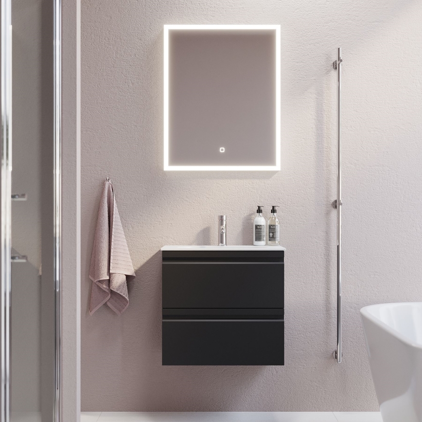 BATH DELUXE 01-060-07-58-00 - LED Μπάνιου καθρέφτης με οπίσθιο φωτισμό FORNAES LED/14,3W/230V IP44