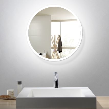 BATH DELUXE 01-060-08-58-00 - LED Μπάνιου καθρέφτης με οπίσθιο φωτισμό FORNAES LED/10,1W/230V IP44
