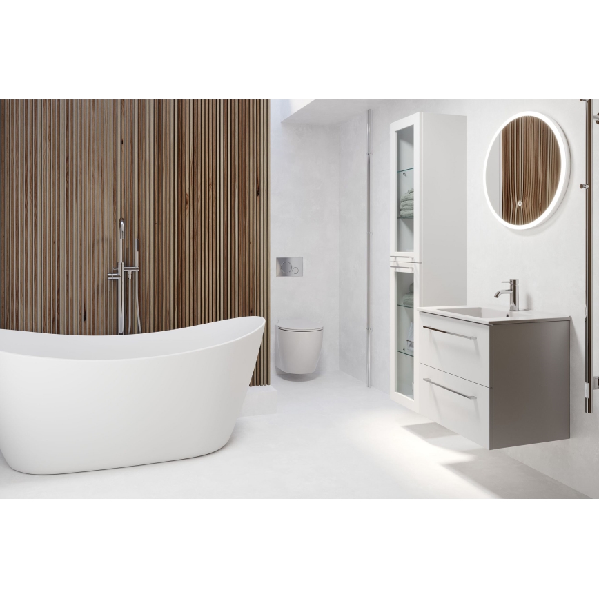 BATH DELUXE 01-060-08-58-00 - LED Μπάνιου καθρέφτης με οπίσθιο φωτισμό FORNAES LED/10,1W/230V IP44