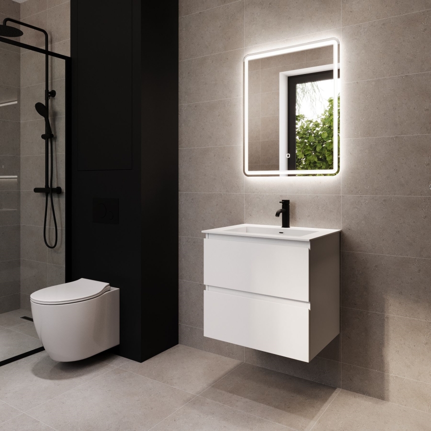 BATH DELUXE 01-060-51-58-00 - LED Μπάνιου καθρέφτης με οπίσθιο φωτισμό TARS LED/24,8W/230V IP44