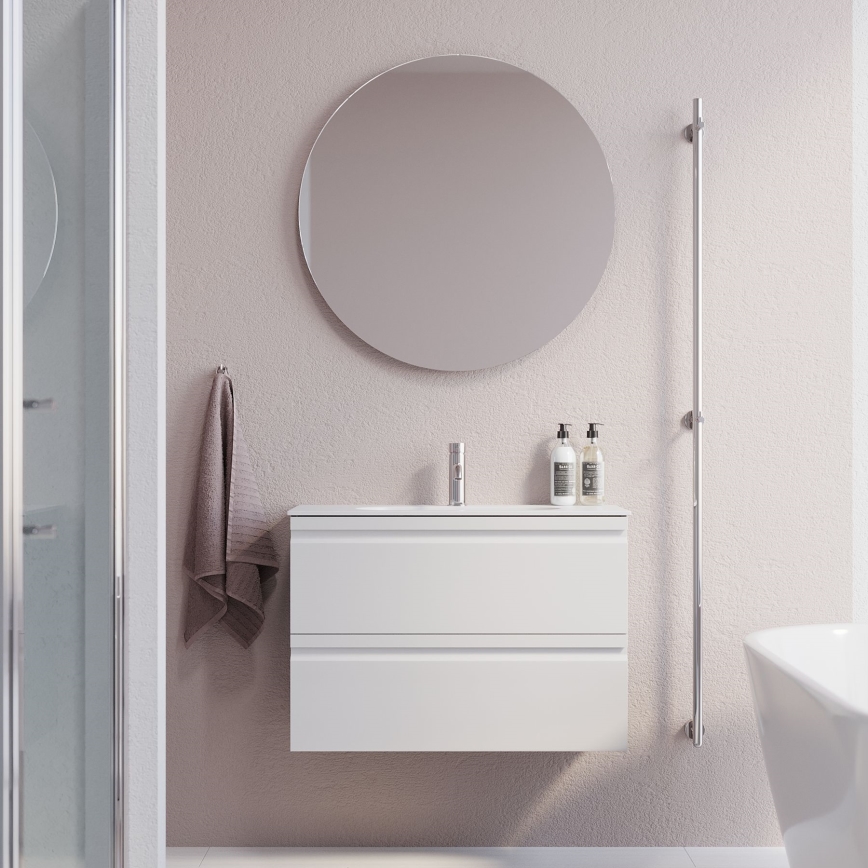 BATH DELUXE 01-080-00-58-00 - Μπάνιου καθρέφτης NORDBORG διάμετρος 80 cm