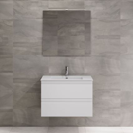 BATH DELUXE 01-080-01-58-00 - Μπάνιου καθρέφτης NORDBORG 80x75 cm