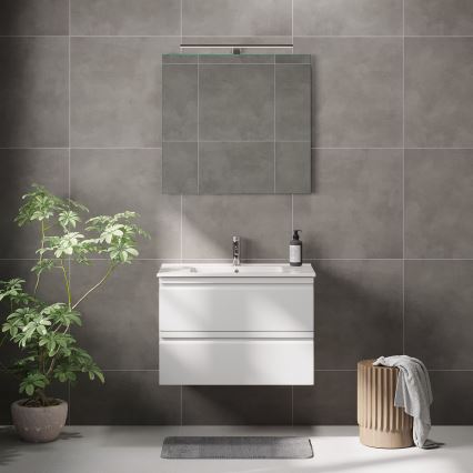 BATH DELUXE 01-080-01-58-00 - Μπάνιου καθρέφτης NORDBORG 80x75 cm