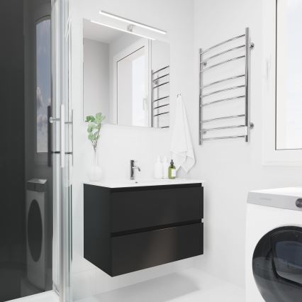BATH DELUXE 01-080-01-58-00 - Μπάνιου καθρέφτης NORDBORG 80x75 cm