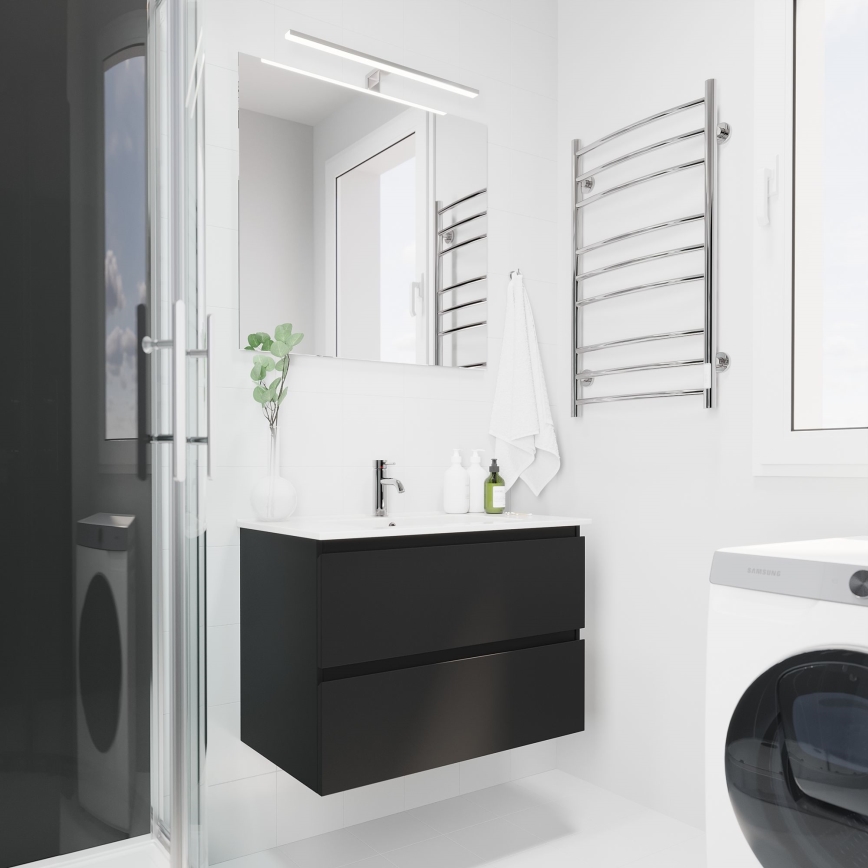 BATH DELUXE 01-080-01-58-00 - Μπάνιου καθρέφτης NORDBORG 80x75 cm