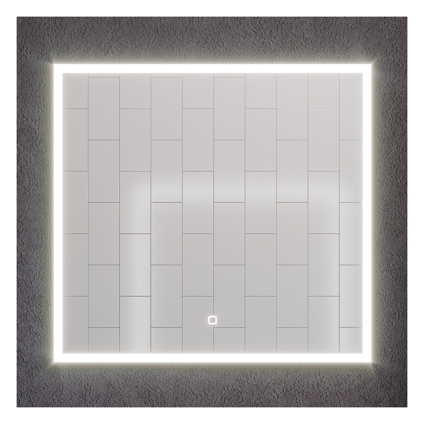 BATH DELUXE 01-080-07-58-00 - LED Μπάνιου καθρέφτης με οπίσθιο φωτισμό FORNAES LED/15,6W/230V IP44