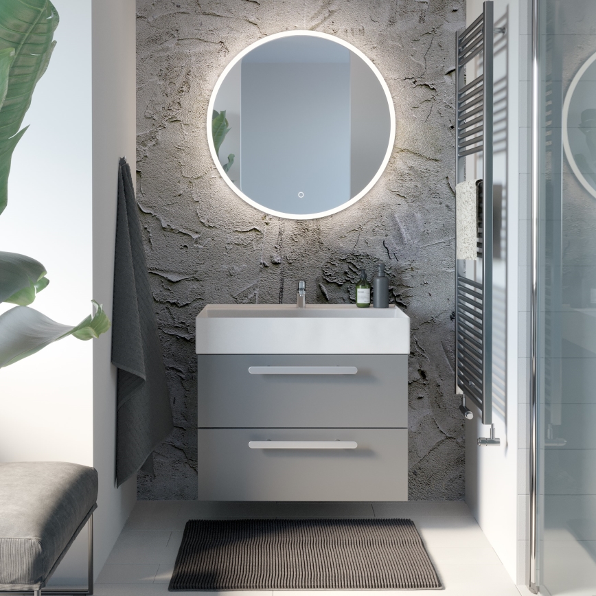 BATH DELUXE 01-080-08-58-00 - LED Μπάνιου καθρέφτης με οπίσθιο φωτισμό FORNAES LED/13,8W/230V IP44