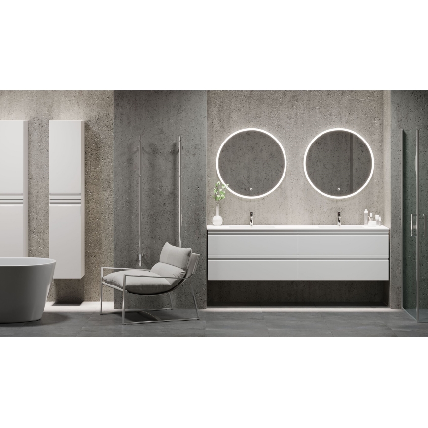 BATH DELUXE 01-080-08-58-00 - LED Μπάνιου καθρέφτης με οπίσθιο φωτισμό FORNAES LED/13,8W/230V IP44