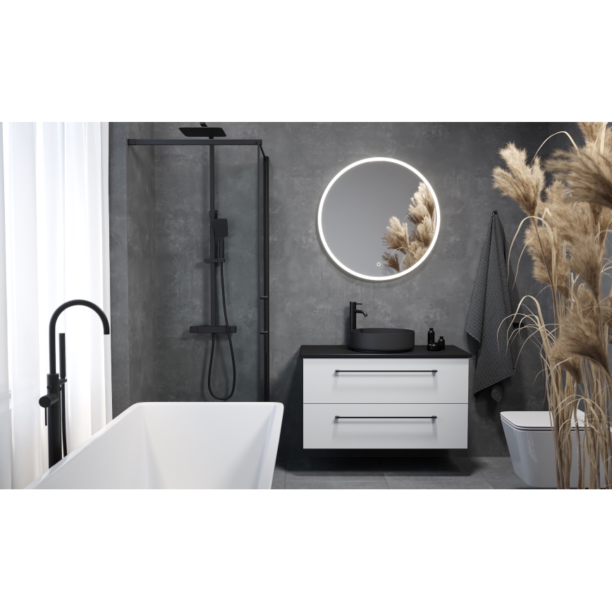 BATH DELUXE 01-080-08-58-00 - LED Μπάνιου καθρέφτης με οπίσθιο φωτισμό FORNAES LED/13,8W/230V IP44