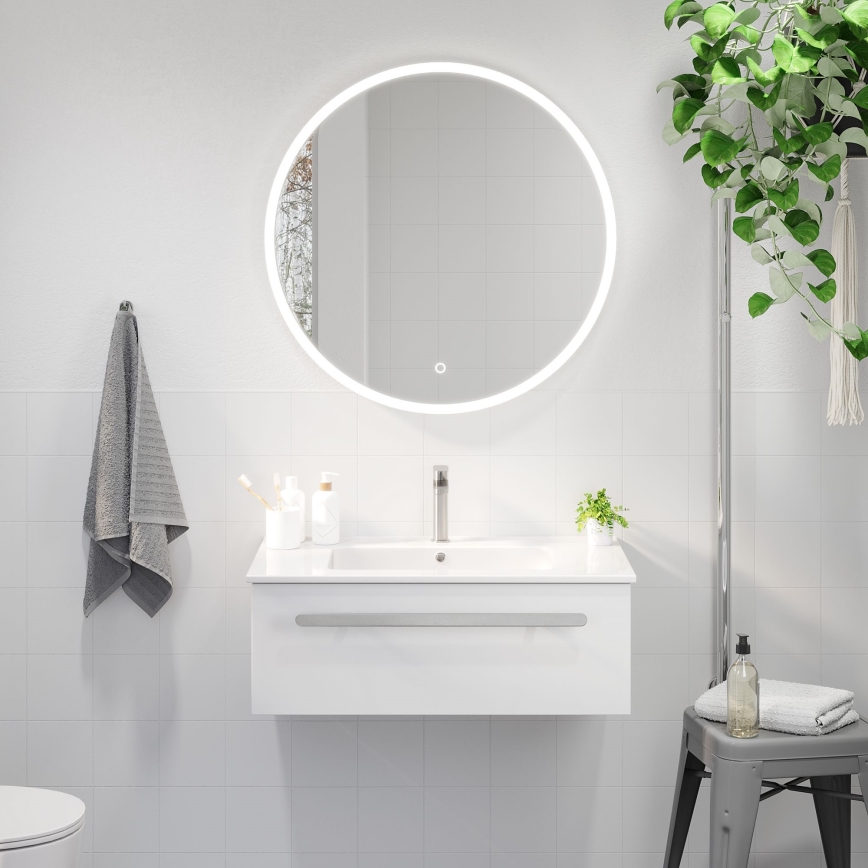 BATH DELUXE 01-080-08-58-00 - LED Μπάνιου καθρέφτης με οπίσθιο φωτισμό FORNAES LED/13,8W/230V IP44