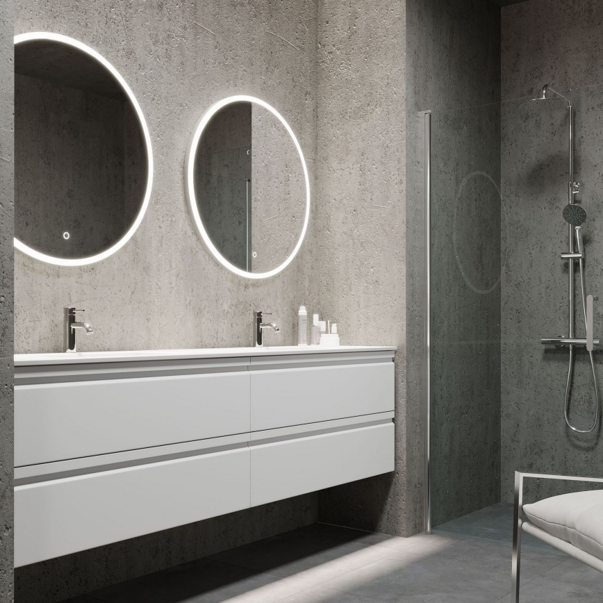 BATH DELUXE 01-080-08-58-00 - LED Μπάνιου καθρέφτης με οπίσθιο φωτισμό FORNAES LED/13,8W/230V IP44