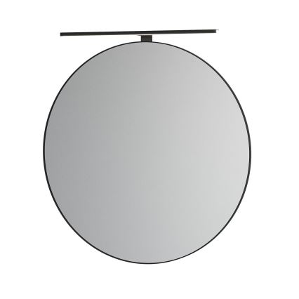 BATH DELUXE 01-080-09-02-00 - Μπάνιου καθρέφτης BORGSTED διάμετρος 80 cm μαύρο