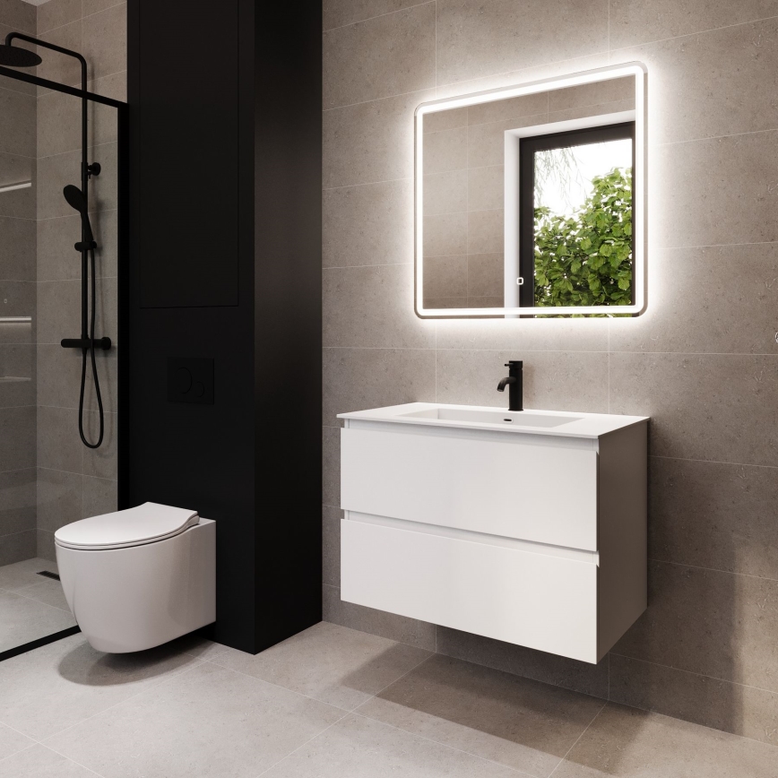 BATH DELUXE 01-080-51-58-00 - LED Μπάνιου καθρέφτης με οπίσθιο φωτισμό TARS LED/27,2W/230V IP44