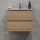 BATH DELUXE 03-060-64-86-01 - Ντουλάπι μπάνιου με νιπτήρα KENWOOD 61 cm δρυς