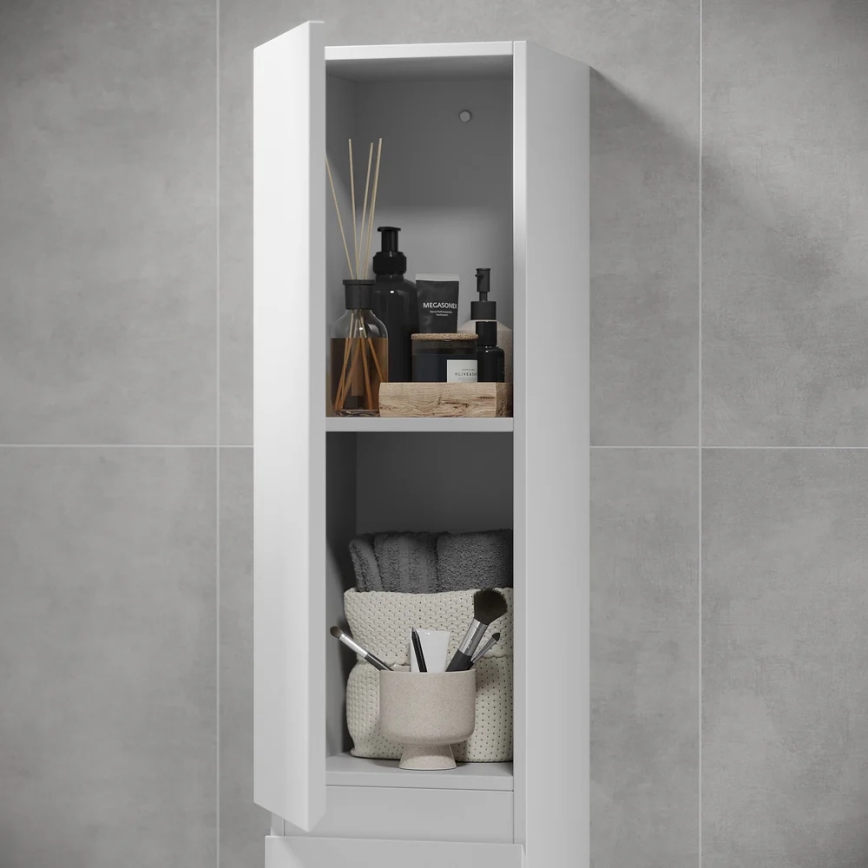 BATH DELUXE 04-030-63-01-01 - Ντουλάπι μπάνιου KENWOOD 186 cm λευκό ματ