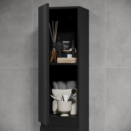 BATH DELUXE 04-030-63-02-01 - Ντουλάπι μπάνιου KENWOOD 186 cm ματ μαύρο