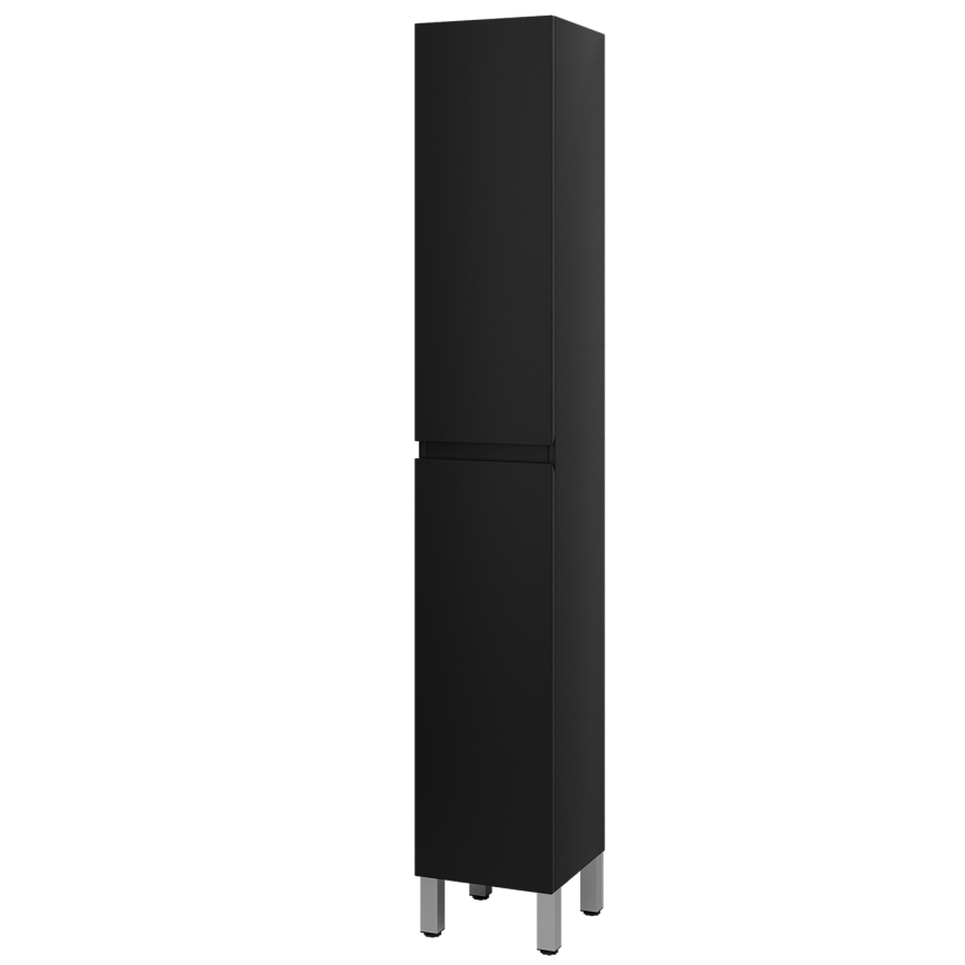 BATH DELUXE 04-030-63-02-01 - Ντουλάπι μπάνιου KENWOOD 186 cm ματ μαύρο