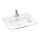 BATH DELUXE 06-060-27-11-00 - Εντοιχισμένος νιπτήρας HYGE 61x46 cm κεραμικός/λευκός