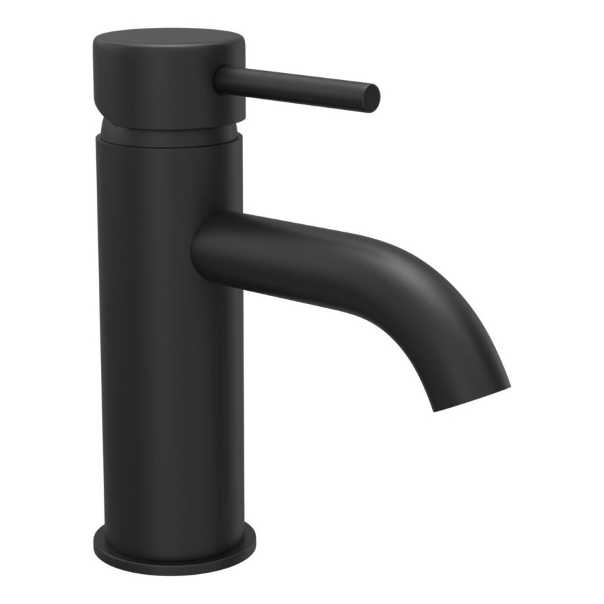 BATH DELUXE 28-005-01-02-04 - Μπαταρία νιπτήρος DRAGOR 15,6 cm ματ μαύρο