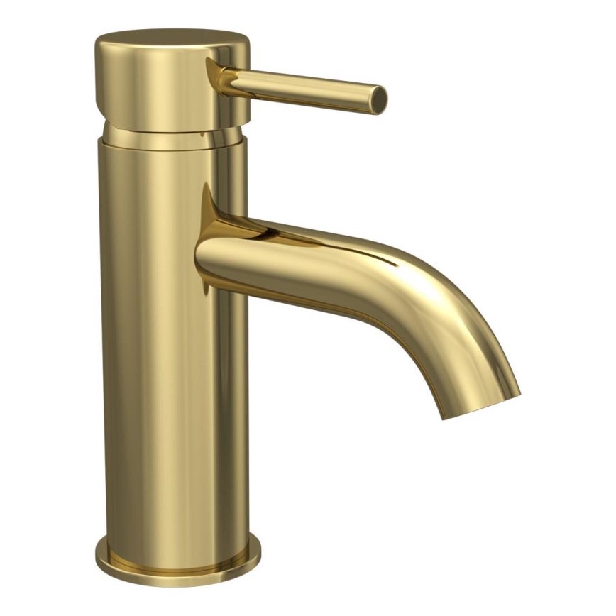 BATH DELUXE 28-005-01-64-04 - Μπαταρία νιπτήρος DRAGOR 15,6 cm γυαλιστερό ορείχαλκος