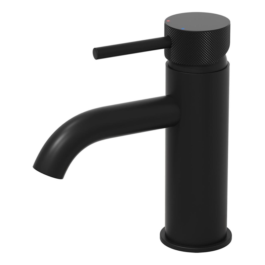 BATH DELUXE 28-005-03-02-00 - Μπαταρία νιπτήρος ANHOLT 15,6 cm ματ μαύρο