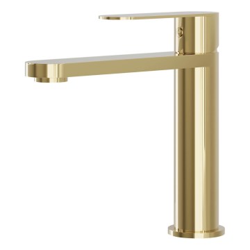 BATH DELUXE 28-017-02-64-02 - Μπαταρία νιπτήρος TARNBY 17,3 cm γυαλιστερό ορείχαλκος