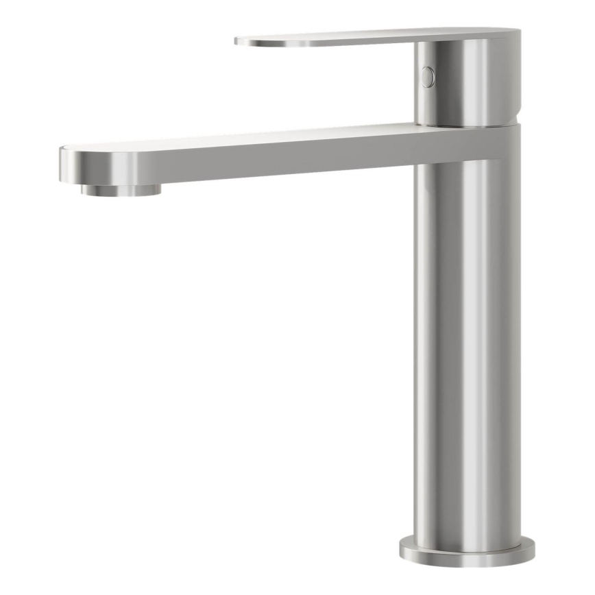 BATH DELUXE 28-017-02-71-02 - Μπαταρία νιπτήρος TARNBY 17,3 cm brushed ανοξείδωτο ατσάλι