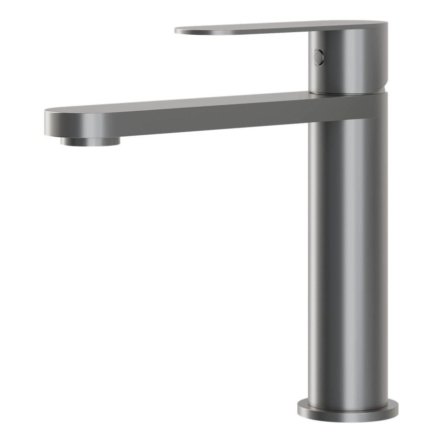 BATH DELUXE 28-017-02-73-02 - Μπαταρία νιπτήρος TARNBY 17,3 cm powdered γκρι