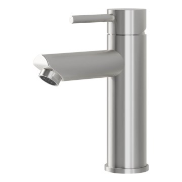 BATH DELUXE 28-017-03-71-02 - Μπαταρία νιπτήρος RINGSTED 17,8 cm brushed ανοξείδωτο ατσάλι