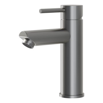 BATH DELUXE 28-017-03-73-02 - Μπαταρία νιπτήρος RINGSTED 17,8 cm powdered γκρι