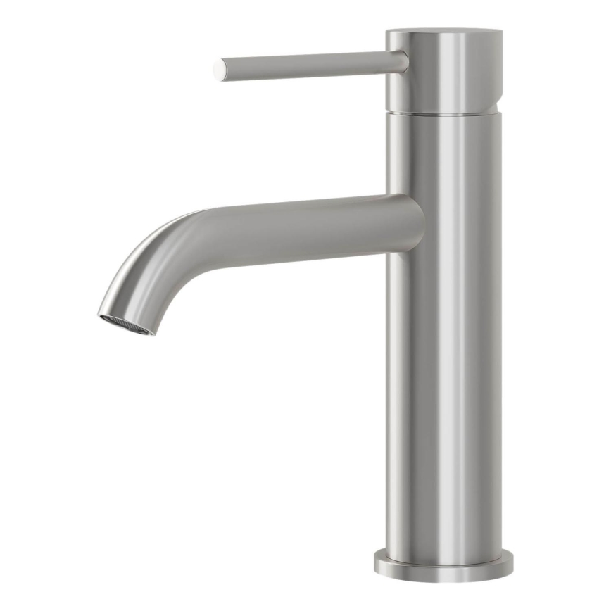 BATH DELUXE 28-018-01-71-02 - Μπαταρία νιπτήρος SOVANG 18,3 cm brushed ανοξείδωτο ατσάλι