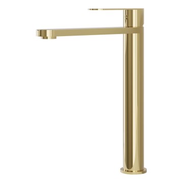 BATH DELUXE 28-027-02-64-02 - Μπαταρία νιπτήρος TARNBY 27,3 cm γυαλιστερό ορείχαλκος