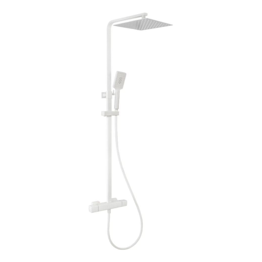 BATH DELUXE 31-120-06-01-00 - Σετ μπάνιου με θερμοστατική μπαταρία NAESBY λευκό ματ
