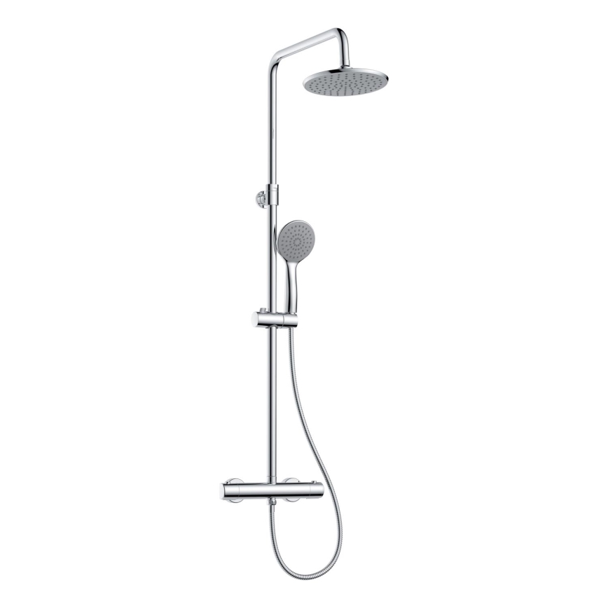 BATH DELUXE 31-130-41-60-02 - Σετ μπάνιου με μπαταρία HOUSTON γυαλιστερό χρώμιο