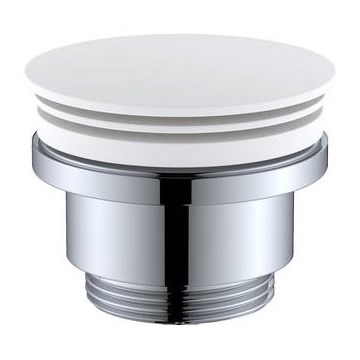 BATH DELUXE 33-004-05-01-04 - Βαλβίδα νιπτήρος RODBY διάμετρος 6,6 cm λευκό