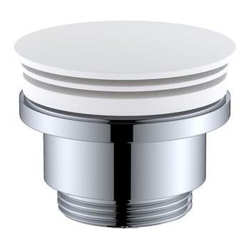BATH DELUXE 33-004-05-01-04 - Βαλβίδα νιπτήρος RODBY διάμετρος 6,6 cm λευκό