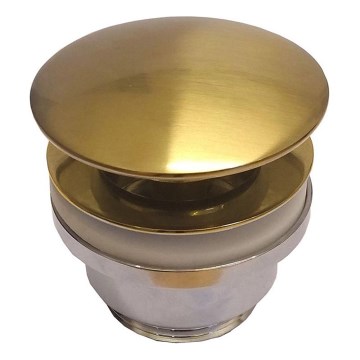 BATH DELUXE 33-004-05-64-04 - Βαλβίδα νιπτήρος waste RODBY διάμετρος 6,6 cm γυαλιστερό ορείχαλκος