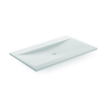 Bathco 0506 - Εντοιχιζόμενος νιπτήρας MANHATTAN 100x45 εκ. ρητίνη/λευκό