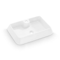 Bathco 4004 - Επιτραπέζιος νιπτήρας GALICIA 60x40 cm πορσελάνη/λευκό