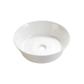 Bathco 4087 - Επιτραπέζιος νιπτήρας VOLTA Ø 42 εκ., πορσελάνη/λευκό