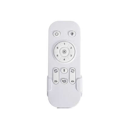 Bathroom ceiling fan διάμετρος 132 cm IP44 λευκό + τηλεχειριστήριο