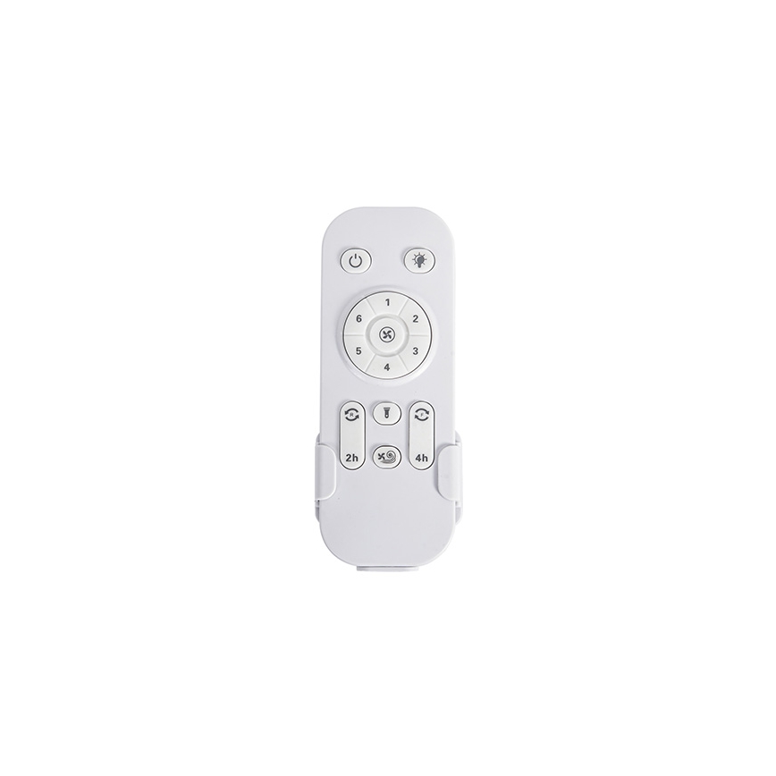 Bathroom ceiling fan διάμετρος 132 cm IP44 λευκό + τηλεχειριστήριο