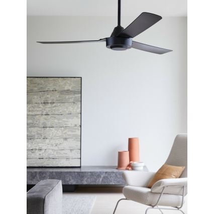 BAYSIDE 213017 - Ανεμιστήρας οροφής CALYPSO μαύρος Ø 122 cm