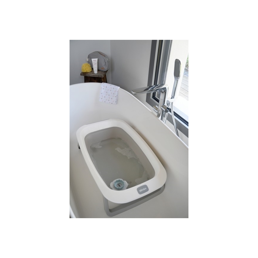 Beaba - Παιδική πτυσσόμενη μπανιέρα γκρι