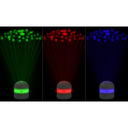 Beaba - Προβολέας με μελωδία PIXIE USB/5V 1300 mAh, πράσινο