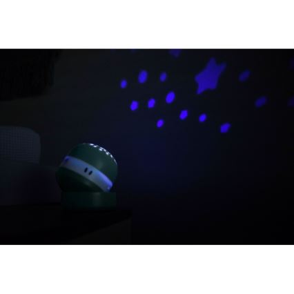 Beaba - Προβολέας με μελωδία PIXIE USB/5V 1300 mAh, πράσινο